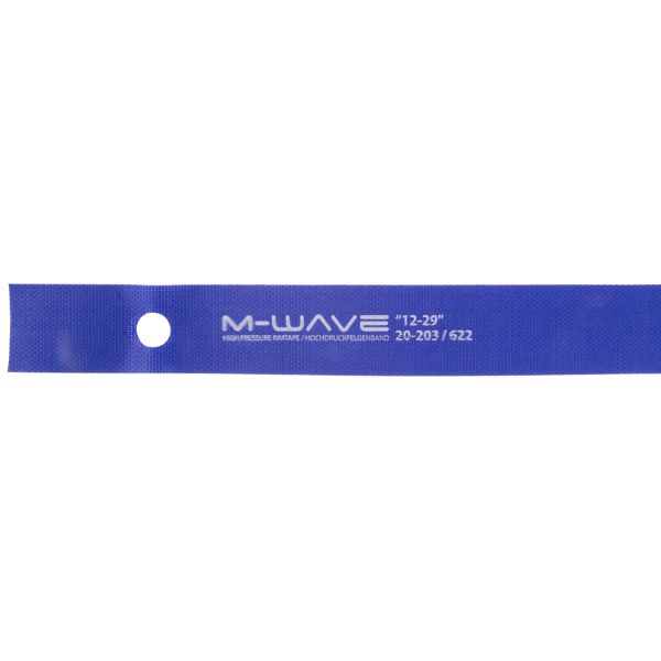Load image into Gallery viewer, M-wave velglint 12-29 rt-hp-glue hoge druk 16 mm - blauw (1 set)
