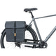 Basil Urban Dry Dubbele Fietstas - Grijs, 50L