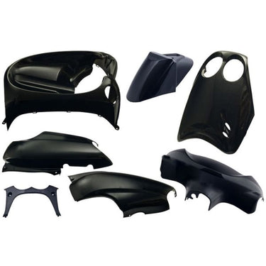 Edge plaatset 7-delig voor yamaha neo's van bouwjaar 2002 tot 2008 met digitale cockpick - metallic zwart