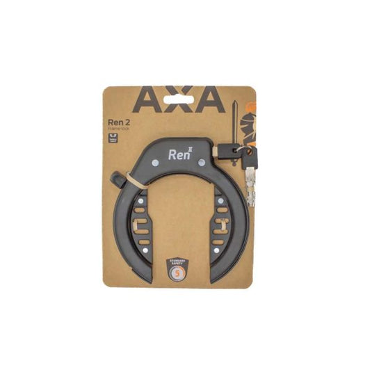 Axa ringslot ren 2 zwart (kaart)