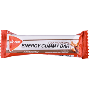Wcup - energy gummy bar cola blast met 60 gram cafeïne 24 stuks