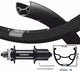 Kgs achterwiel 27.5 inch 584 zwart cass 8-10 v centerlock uitval