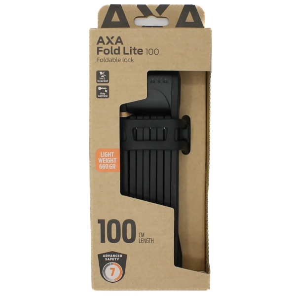 Load image into Gallery viewer, Axa vouwslot fold 100 lite - zwart

