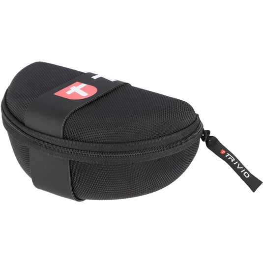 Trivio - fietsbril hadley rood wit met 2 extra lenzen