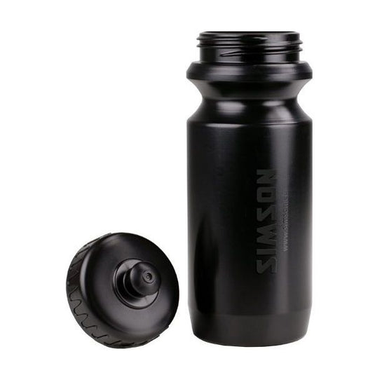 Simson Bidon zwart 600ml verpakt