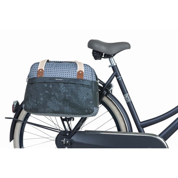 Load image into Gallery viewer, Basil Bohème fietsschoudertas - enkele blauwe fietstas (18L)
