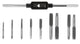 M-wave draadsnijset m4-m5-m6-m8 en pedaal 9 16 en 1 2