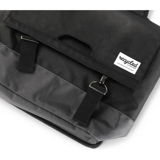 Urban Proof Dubbele Fietstas 55L Zwart Grijs - Gerecycled RPET