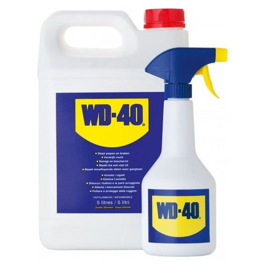 WD40 5 met spuitflacon 5-liter