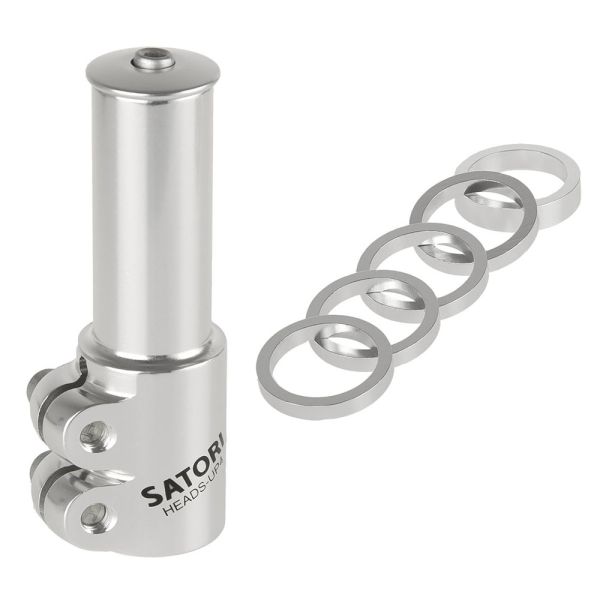 Load image into Gallery viewer, Stuurpenverlenger Satori 1-1 8 - zilver
