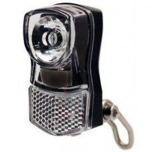 Ikzi light koplamp led batterij kroonbout aan uit met rvs beugel bulk