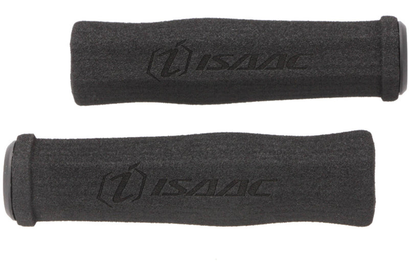 Load image into Gallery viewer, Isaac grips foam zwart isaac logo
