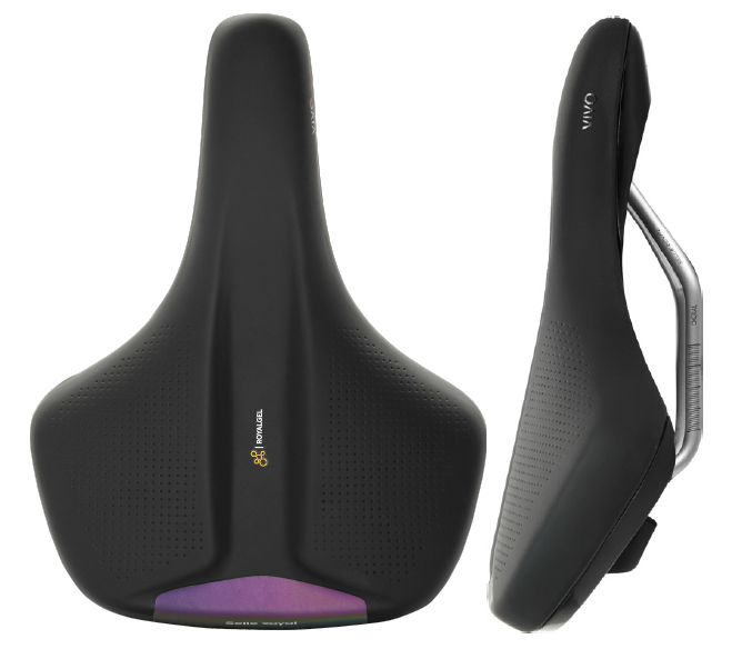 Selle Royal zadel Vivo Relaxed zwart