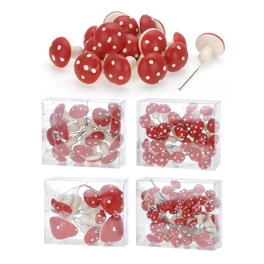 Cosydecor paddenstoel op draad in box