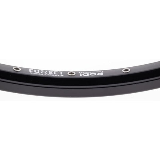 Rodi velg connect 622x19 36-gaats 14g frans ventiel - zwart disc