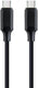 Enzo cablexpert usb-c - usb-c laadkabel 1,5m zwart - max 60w - 9530160