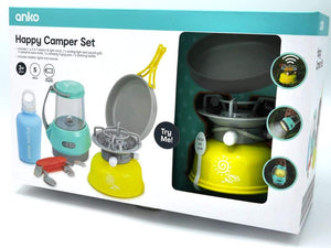 Playgo happy camping set met speelgoed gasbrander
