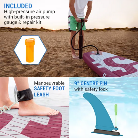 Ty capital sports sup board lanikai cruiser 9'8 rus red