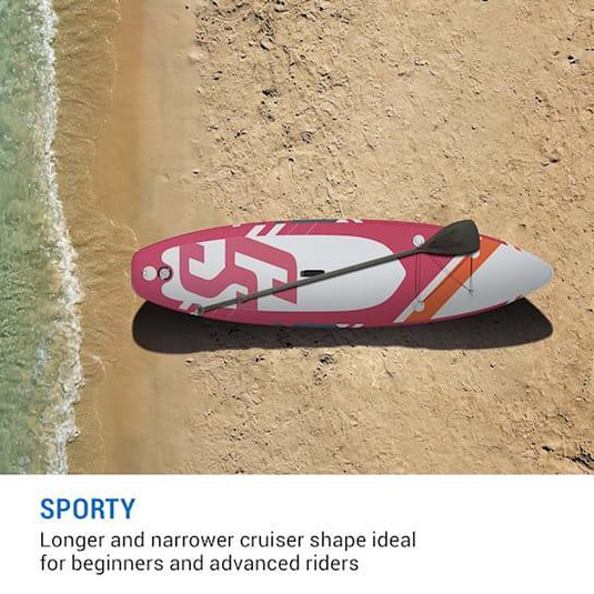 Ty capital sports sup board lanikai cruiser 9'8 rus red