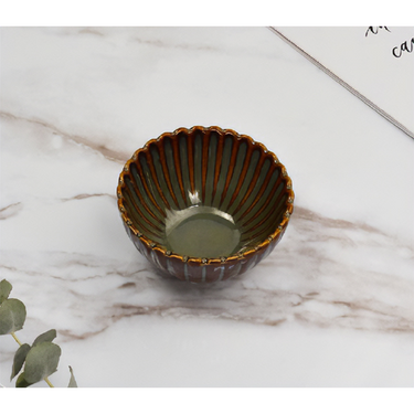 Cark kommetje jade lotus green ø7,5cm