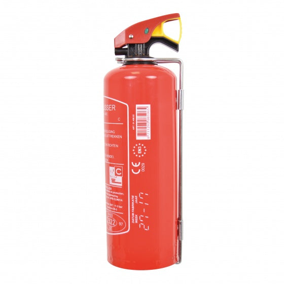 brandblusser ABC met bevestigingsbeugel 1kg rood
