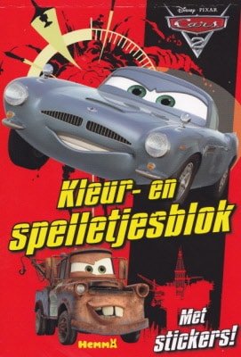 Deltas cars kleur- en spelletjesblok
