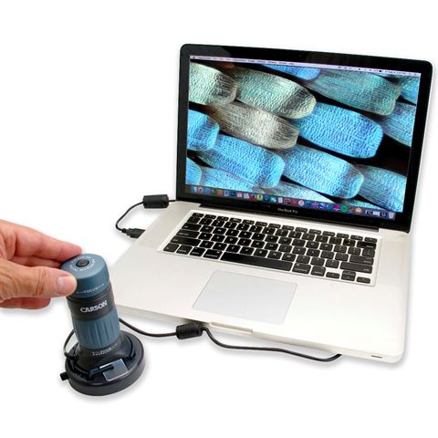 Load image into Gallery viewer, Carson digitale usb microscoop 86-457x met recorder
