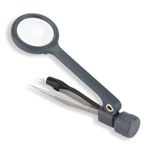 Load image into Gallery viewer, Carson magnigrip mg-88 loep met pincet
