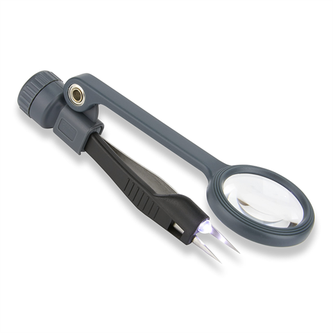 Load image into Gallery viewer, Carson magnigrip mg-88 loep met pincet
