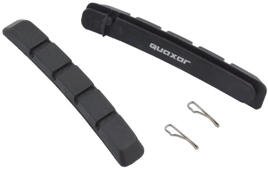 Quaxar 72mm cartridge replacement brake pads for shimano black