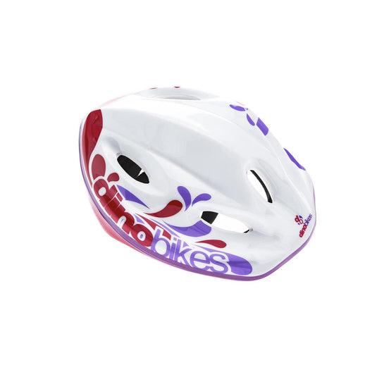 Dino bikes dino kinderhelm wit roze 52-56cm