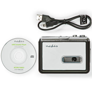 Nedis cassette naar mp3 converter