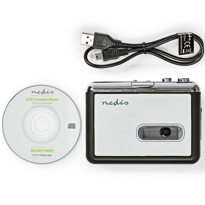 Load image into Gallery viewer, Nedis cassette naar mp3 converter
