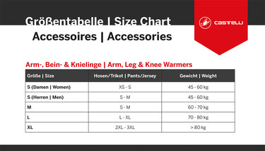 Castelli nano flex 3g - knee warmers