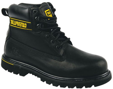 Caterpillar cat holton 708030 hoog s3 goodyear welted zool | werkschoen | zwart | maat 43 - 11.030.004.43 11.030.004.43