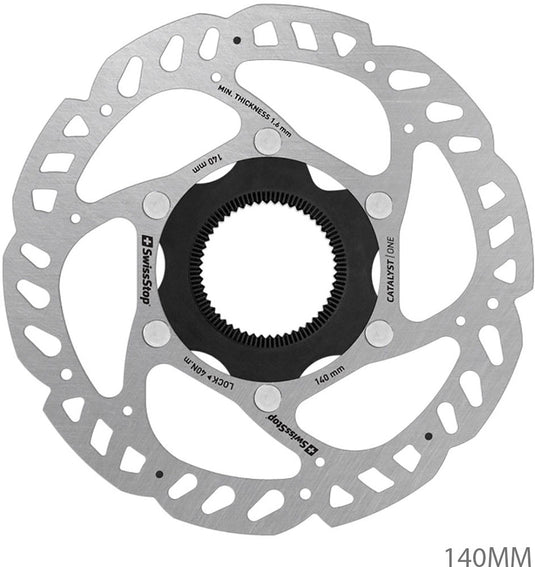 Swissstop catalyst one centerlock disc rotor | 140mm