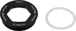 Race face puller cap drive side for cinch crank bolt