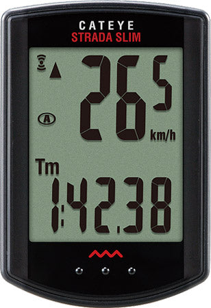 Load image into Gallery viewer, Cateye strada slim bike computer
