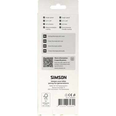 Simson ketting normaal anti-roest