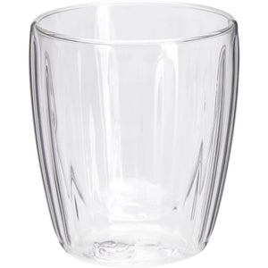 Koffie- theeglas dubbelwandig 2st