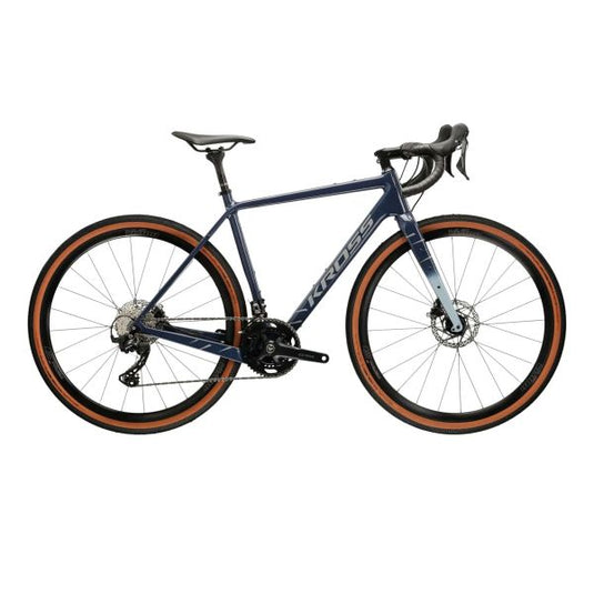 Kross gravelbike 28'' esker 8.0 - model 2025 - navy blue - large (21 )
