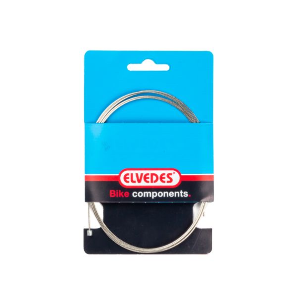 Afbeelding laden in galerijviewer, Rem binnenkabel Elvedes 2250mm RVS ø1,5mm T-nippel (op kaart)
