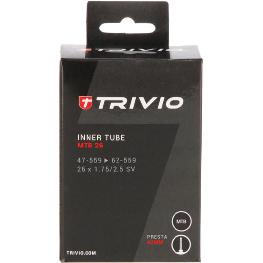 Trivio - mtb binnenband 26x1.75 2.5 sv 42mm presta