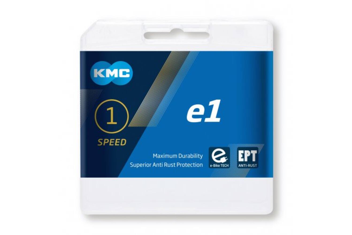 KMC Ketting E1 EPT smal 1 2x3 32, 6.7mm, anti roest, 130 L single speed