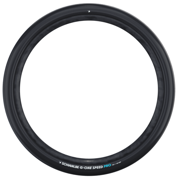 Load image into Gallery viewer, Schwalbe vouwband g-one speed pro evolution 60-622 tlr zwart
