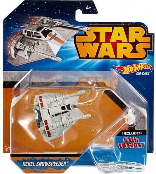 Mattel star wars hotwheels rebel snowspeeder ruimteschip