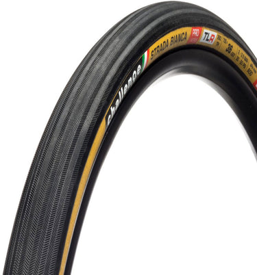 Challenge - strada bianca pro ot tlr 700x33c zwart bruin