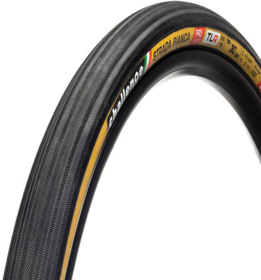Challenge - strada bianca pro ot tlr 700x33c zwart bruin