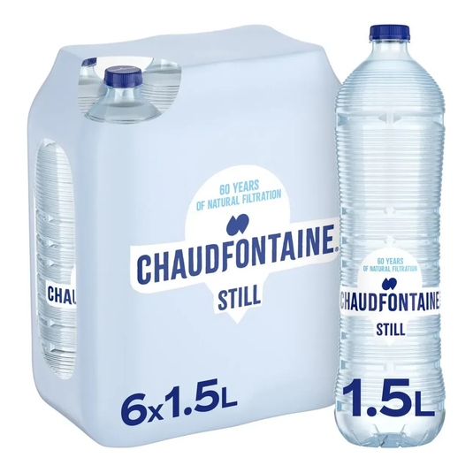 Chaudfontaine still blauw pet (6x 1,5 liter)