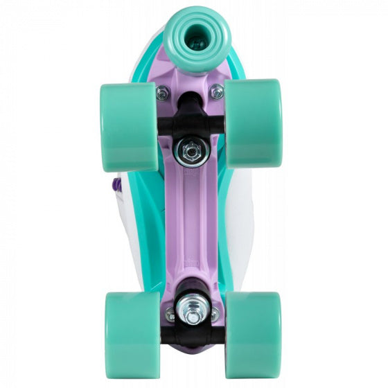 Load image into Gallery viewer, Chaya Rolschaatsen Melrose White Teal polyurethaan wit maat 40
